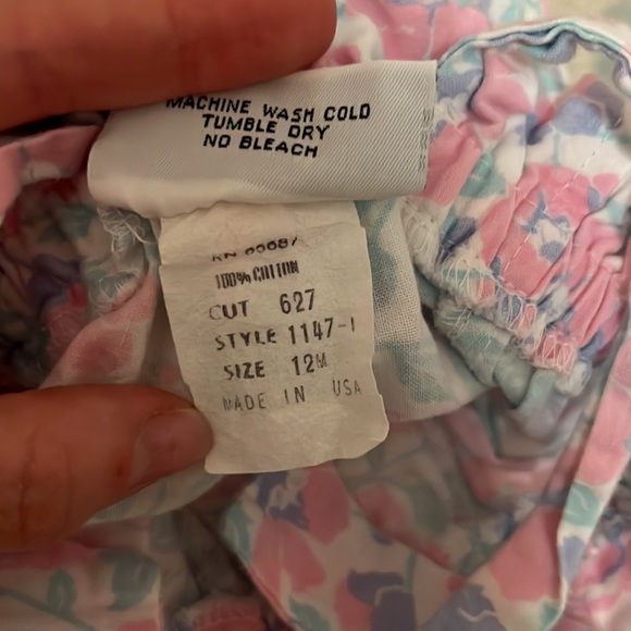 Vintage Cache Cache Overall and Shirt outift - Picture 7 of 7